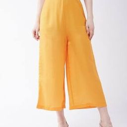 Women Loose Fit Palazzos-image-1