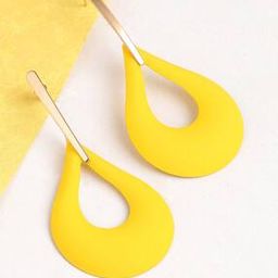 Tear Drop Dangler Earrings-image-1