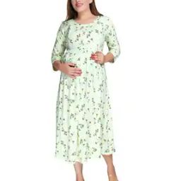 Floral Print A-line Dress-image-97