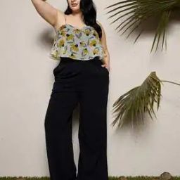 Floral Print Jumpsuit-image-2