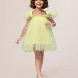 A-Line Dress with Bow-image-73