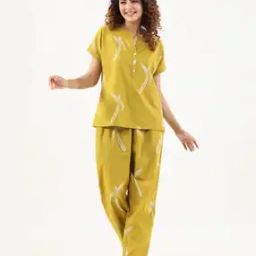 Women Animal Print Nightwear Set-picture-25