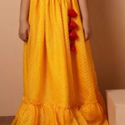 Elasticated Waist Straight Skirt-image-35