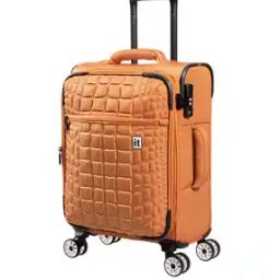 Croc-Embossed Trolley Bag with TSA Lock-picture-41