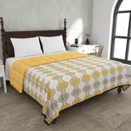 Floral Print Cotton Double Dohar-13