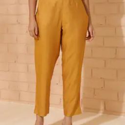 Women Pants with Elasticated Waist-image-8