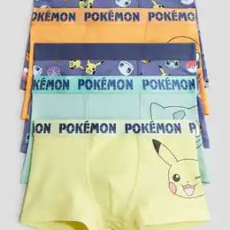 Pack Of 5 Cartoon Print Boxers-picture-30