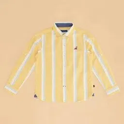 pantaloons junior Boys Stripes Regular Fit Shirt-picture-5