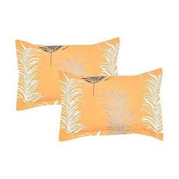 Set of 2 Floral Print Pillow Covers 27" x 17"-18