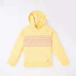 Geometric Print Sustainable Hoodie-image-56