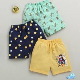   Boys Pack of 3 Cotton Regular Fit Shorts-image-94
