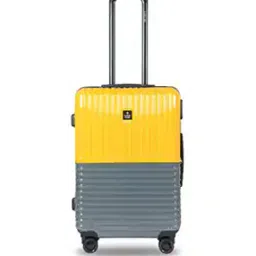 Striped Trolley Bag with Number Lock-image-59