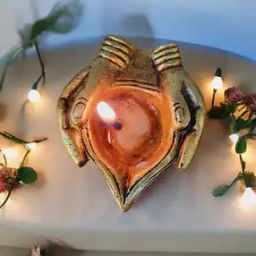 Handcrafted Brass Diya-43