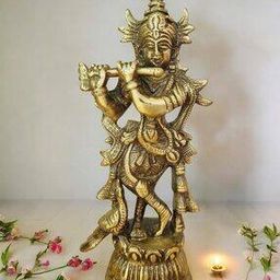 Lord Krishna Awesome Statue Decorative Showpiece-image-44