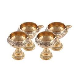 Pure Brass Handcrafted Diwali Kuber Deepak-16