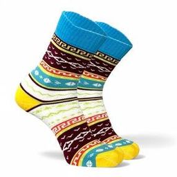 Men Colour-Block Mid-Calf Length Socks-image-73