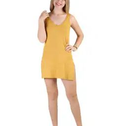 Sleeveless V-neck Slip-picture-13