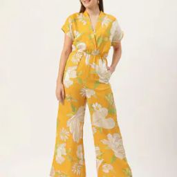 Women Floral Print Jumpsuit-38