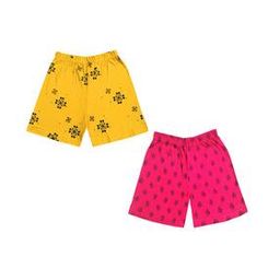 Pack of 2 Printed Shorts with Elasticated Waist-picture-29