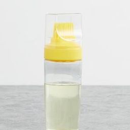 Glass Oil Bottle with Silicone Brush-12