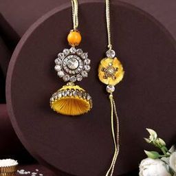 Men Tie-Up Bead Work Rakhi-image-32