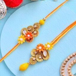 Tie-Up Traditional Rakhi Set   -image-97