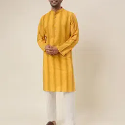 Striped Slim Fit Long Kurta-image-58
