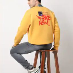 Typographic Print Crew-Neck Sweatshirt-image-51