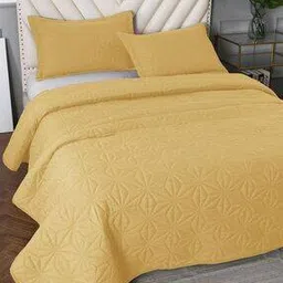 Quilted Cotton Double Bedcover-36