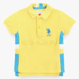 Boys Mini Me Brand Embroidered Cotton Polo T-Shirt-image-12