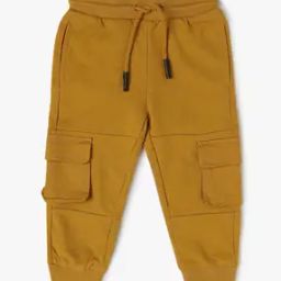 Boys Regular Fit Cargo Pockets Joggers-45