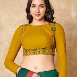 Women Printed Back-Open Blouse-image-26