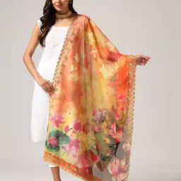 Women Digital Floral Print Dupatta-picture-48