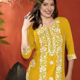 Women Embroidery Straight Kurta Set-picture-27