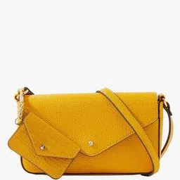 accessorize london Women Sling Bag with Snap-Button Closure-picture-4