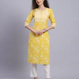 Floral Print Straight Kurta-picture-47