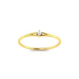 Kinjal Yellow Gold Diamond-Studded Ring-image-16