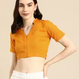 Printed Front-Open Blouse-image-93