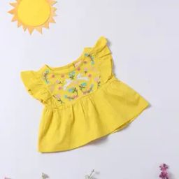 Embroidered Top with Shorts-image-60