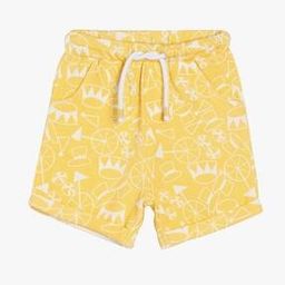Boys Printed Shorts with Insert Pockets-picture-31