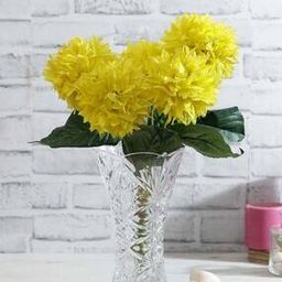 Bunch of 5 Artificial Chrysanthemum Flowers-image-34