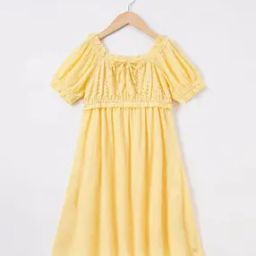 Sustainable Schiffli Dress-image-53