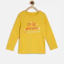 Typographic Print Round-Neck Top-image-60