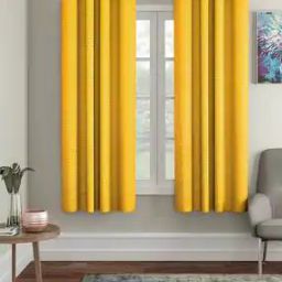 Pack of 2 Textured Window Curtains-46