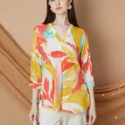 Women Printed Viscose Tunic-image-5