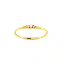 Yellow Gold Swarovski Stone-Studded Kinjal Ring-image-26