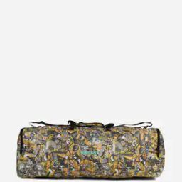Men Printed Duffle Bag with Adjustable Strap-7