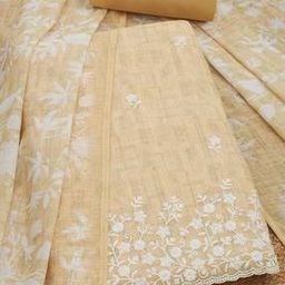  Women Floral Unstitched Dress Material-image-51