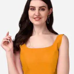 Women Silk Back Open Blouse-image-18
