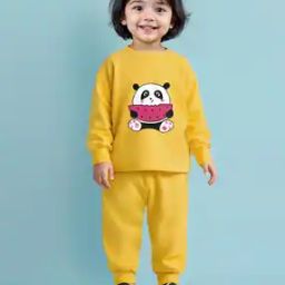 Girls Graphic Print Top & Pants-picture-20